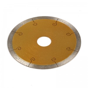 Professional Manufacturer Continous Rim Diamond Saw Blade For Tile Ceramic Wet Cutting