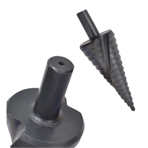 4-12/4-20/4-32mm HSS Step Drill Bit Spiral Flute Black Nitride For Metalworking