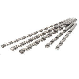 HSS Extra Long Straight Shank Twist Drill Bits For Drilling Deep Hole