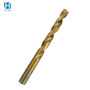 HSS 4241 Rolled Twist Drill Bit Titanium Coated 1-20mm For Wood Plastic Metal Drill Bit