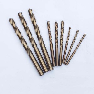High Speed Steel Cobalt Containing Twist Drill Bit 1-13mm For Stainless Steel