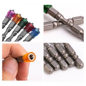 High Quality Single Head Magnetic Screwdriver Bit Anti-Slip Hex Electric Screw Driver Set For Power Tools