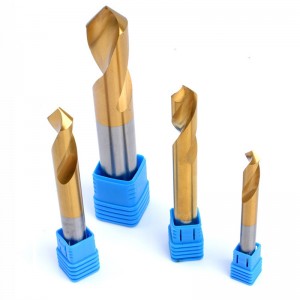 M35 HSS Cobalt NC Center Spotting Drill Bits Titanium Coated For Centre Spot Drilling