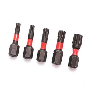 Factory Price S2 Impact Torsion Screwdriver Bit 25mm Torx T10-T40