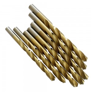 HSS 4241 Rolled Twist Drill Bit Titanium Coated 1-20mm For Wood Plastic Metal Drill Bit