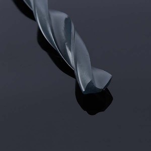 Black HSS Reduced Shank Twist Drill Bit For Metal Stainless Steel Aluminium Drilling