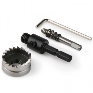 HSS4341 Hole Saw Opener 12-60mm With Hexagonal Shank For Metal Drilling