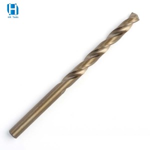 HSS M35 Cobalt Straight Shank Drill Bit DIN338 For Stainless Steel Drilling