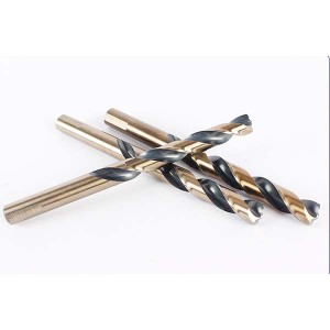 HSS4341 Three-flat Shank Twist Drill Bit Turbomax Tip For Metal Drilling