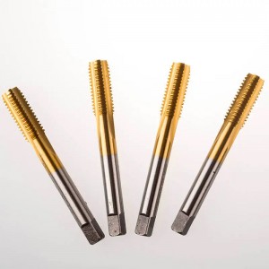 DIN371 HSS machinetappen met rechte groeven voor het draadsnijden van gehard staal