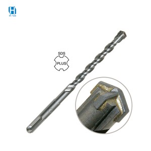 Hot Selling China Supplier Concrete Hammer Cross Tip 4 Cutters 4 Flutes SDS Plus Drill Bits