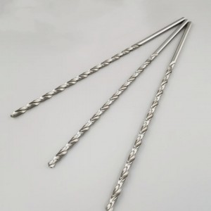 Metal İçin Ekstra Uzun DIN1869 Standart HSS Büküm Matkap Ucu