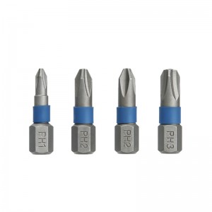 High Hardness S2 Cross Anti-Slip Bit Strong Magnetic Screwdriver Bit