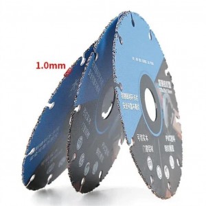 110/115/125mm Ultra-thin Woodworking Alloy Circular Saw Blade for Wood PVC Steel Rubber