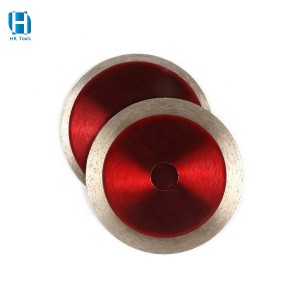 super thin continuous rim diamond saw blade tile cutter for cutting marble slab or creamic tiles
