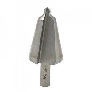HSS 4241 Double Straight Flute Conical Umbrella Tube and Sheet Taper Power Drill Bit