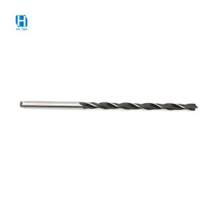 HSS Fully Ground Stubby Wood Brad Point Drill Bit for Wood Precision Drilling