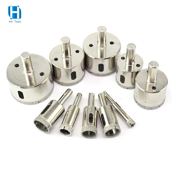 6mm-50mm Diamond Crown Core Drill Bit Hole Saw Set for Tile Marble ...