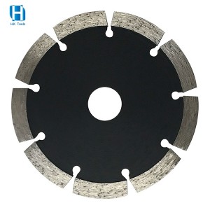 Tuck Point With Wide Segment Diamond Saw Blade For Concrete Stone