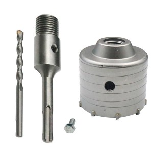Concrete Hole Saw Electric Hollow Core Drill Bit For Cement Stone Wall Air Conditioner Alloy