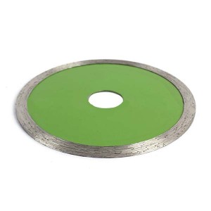 Continuous Rim Diamond Circular Saw Blade Wet Cutting For Tile Marble
