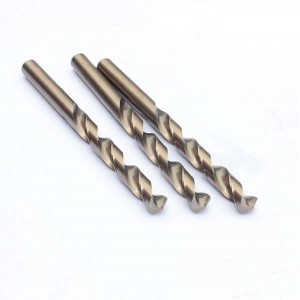 High Speed Steel Cobalt Containing Twist Drill Bit 1-13mm For Stainless Steel