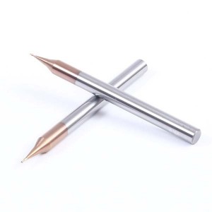 HRC 55 Micro Diameter Solid Carbide Mills 2 Flutes Carbide Endmill CNC Milling Machine Tools Micro End Mill