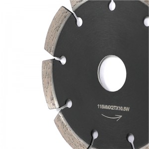 Professional General Purpose 115mm Sintered Diamond Saw Blade Segmented Cutting Disc For Concretre Masonry