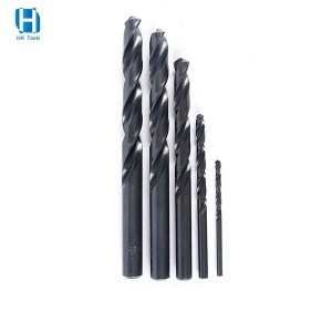 HSS 6542 Black Surface Twist Drill Bit DIN338 1-13mm For Metal