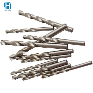 DIN338 Fully Ground HSS4241 Twist Drill Bit Parallel Shank Bright For Metal