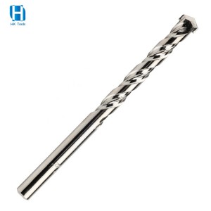 Factory Supply Carbide Tipped Masonry Drill Bit S4 Flute For Concrete Brick Masonry Drilling