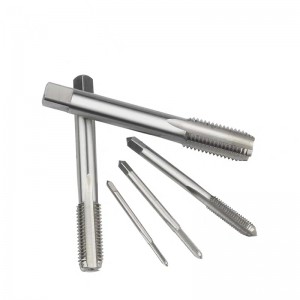 High quality Fully Ground 4 square taps Hand Thread Tap HSS4241 4341 M2 M35 Set Pipe Threading metal cutter Tools