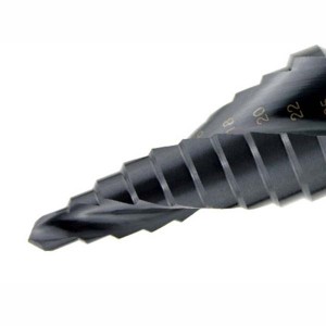 M35 Spiral Flute Step Drill Bits With TiAIN Coated For Stainless Steel Drilling