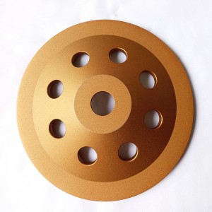PCD Grinding Cup Wheel Polycrystalline Diamond Grinding Wheel For Removing Epoxy Coating Glue