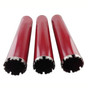 High Performance Diamond Core Drill Bit 350/370/450mm For Reinforced Concrete Masonry Wet Drilling