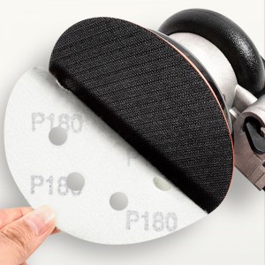 High Quality Sanding Disc 150mm Purple Ceramic Abrasive Hook and Loop Sanding Paper Disc For Polishing Car