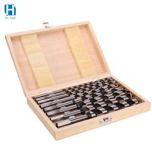 8PCS Wooden Box Auger Drill Bits Set 230mm Length For Woodwork