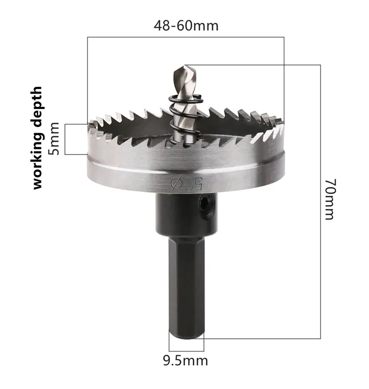 hss hole saw