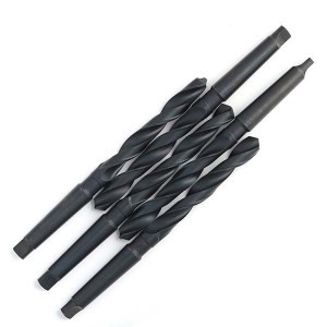 HSS 4341 Long Morse Taper Shank Drill Bit 30.0-50.0mm For Metal