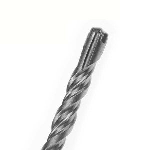 YG8 SDS Plus Hammer Drill Bit Cross Tips 4 Flute For Concrete Masonry