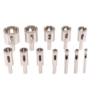 12PCS 6-35mm Tile Glass Hole Saw Drill Bit For Marble Ceramic Power Tool