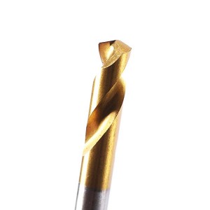Fully Ground HSS Titanium Coated Double Ended Twist Drill Bit For Sheet Metal Drilling