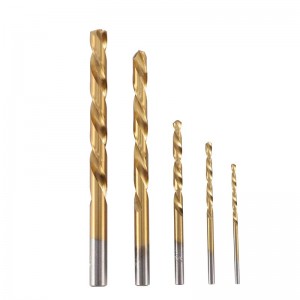 10PCS HSS Left Hand Drill Bit Broken Bolt Damaged Screw Extractor Set