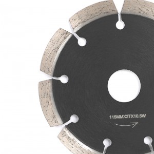 Professional General Purpose 115mm Sintered Diamond Saw Blade Segmented Cutting Disc For Concretre Masonry