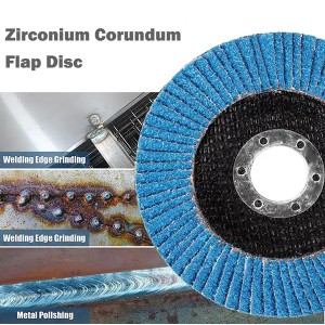 Wholesale Zirconia Aluminum Oxide Flap Wheel Abrasive Flap Disc For Metal