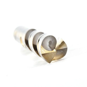 DIN1897 HSS6542 Straight Shank Twist Drill Bit Stub Series For Metal Drilling