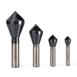 HSS Cobalt Countersink Drill Bit 90 Degree With Round Shank For Hole Chamfering