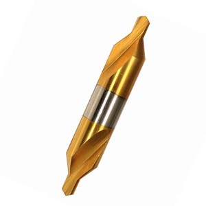 DIN333 HSS Centre Drill Bits With Titanium Coated For Metal