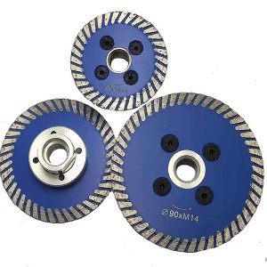 25mm-90mm Cutting And Carving Mini Diamond Saw Blade With M14 Flange For Granite Or Marble