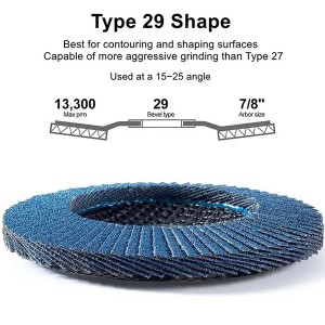 Wholesale Zirconia Aluminum Oxide Flap Wheel Abrasive Flap Disc For Metal